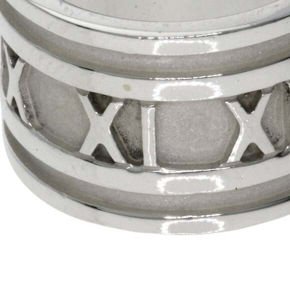 Tiffany & Co. Atlas Wide Ring, Silver, Women's